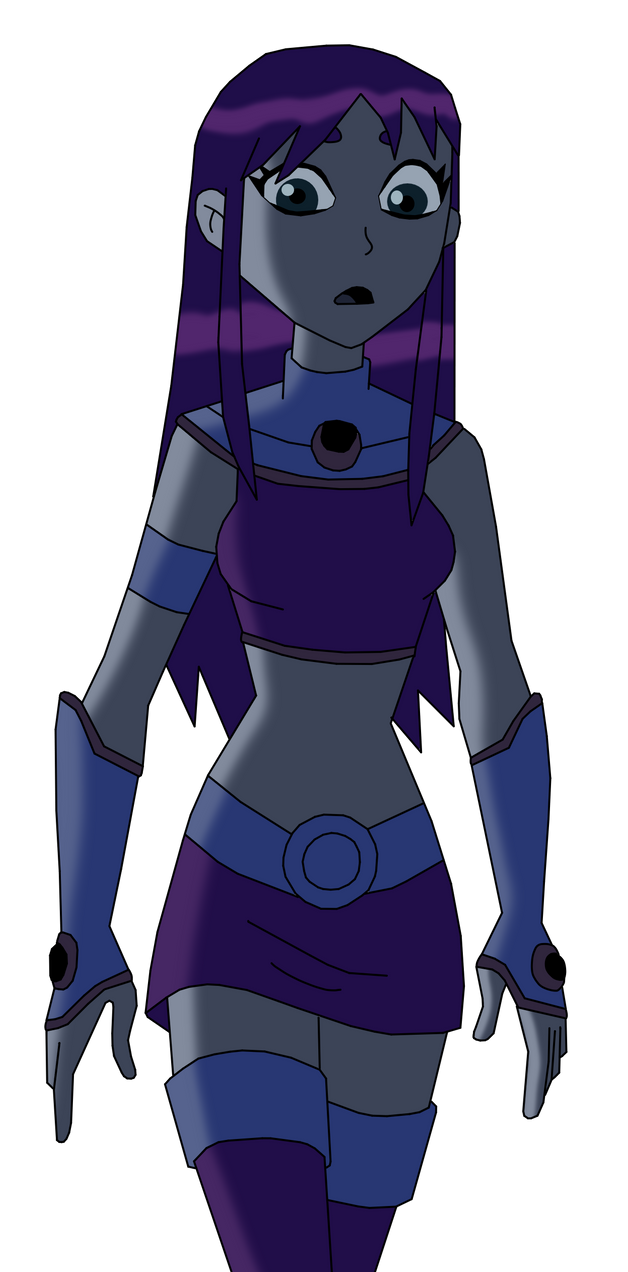 Starfire Soaked and Walking by CaptainEdwardTeague on DeviantArt