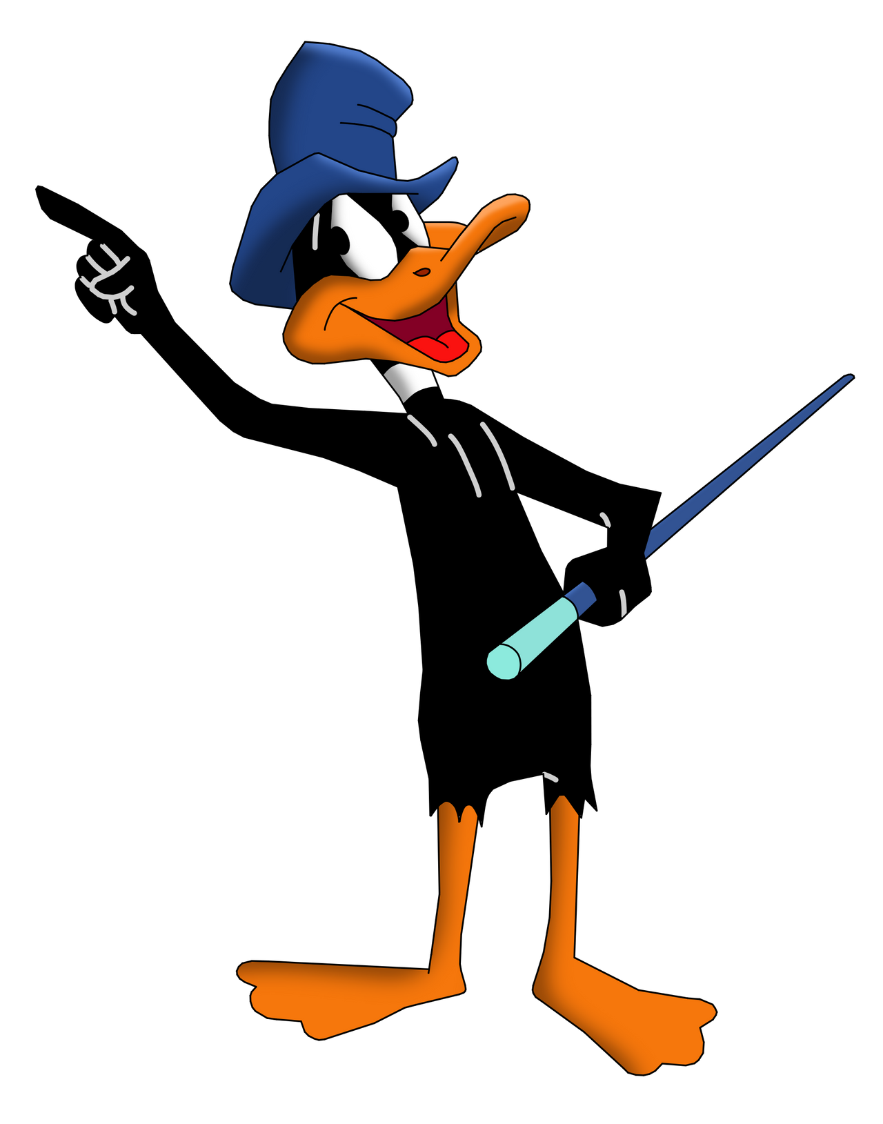 Daffy Duck 1960 by CaptainEdwardTeague on DeviantArt