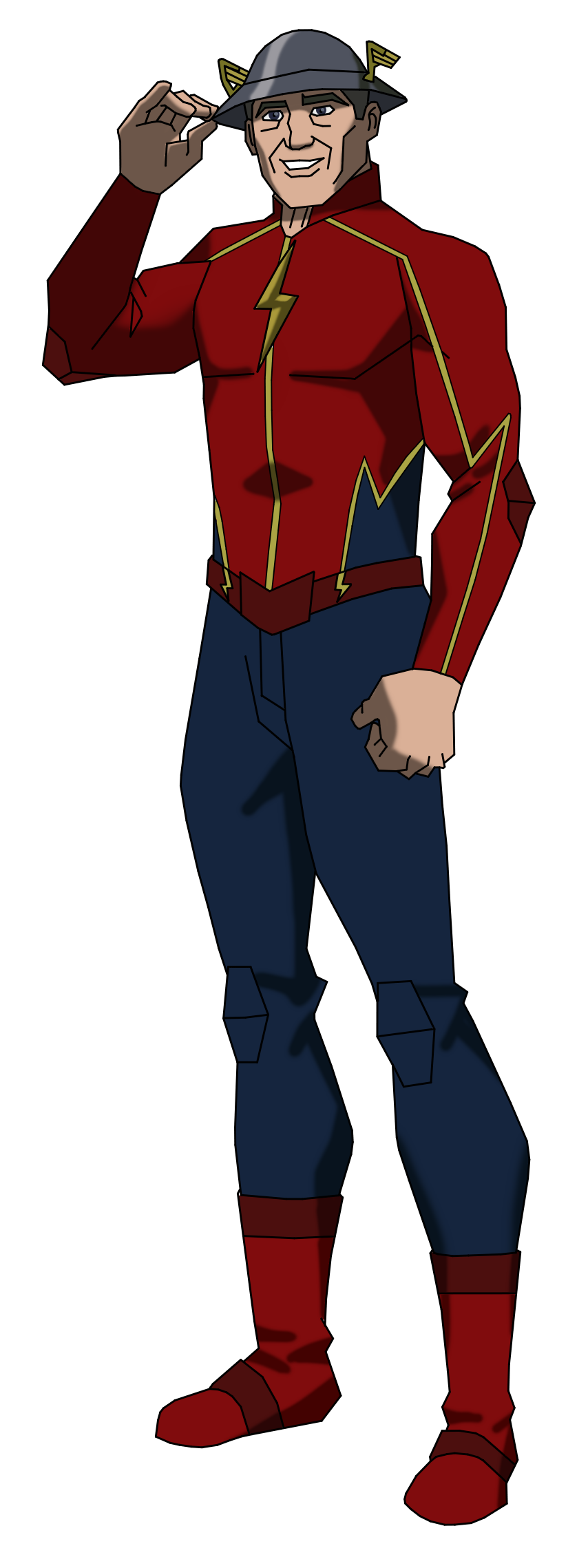 Jay Garrick from Young Justice by CaptainEdwardTeague on DeviantArt
