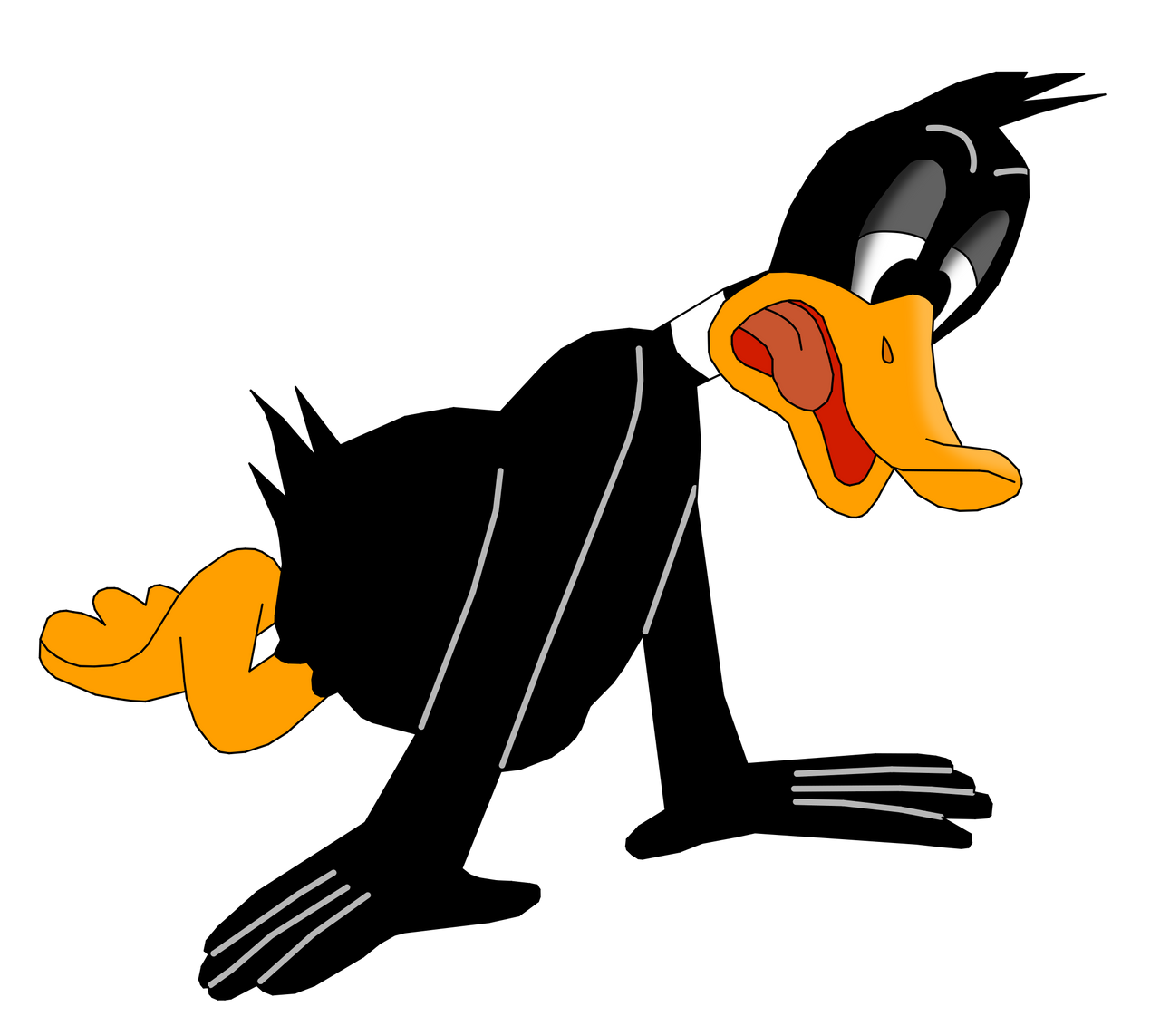 Daffy Duck 1942 what happened by CaptainEdwardTeague on DeviantArt