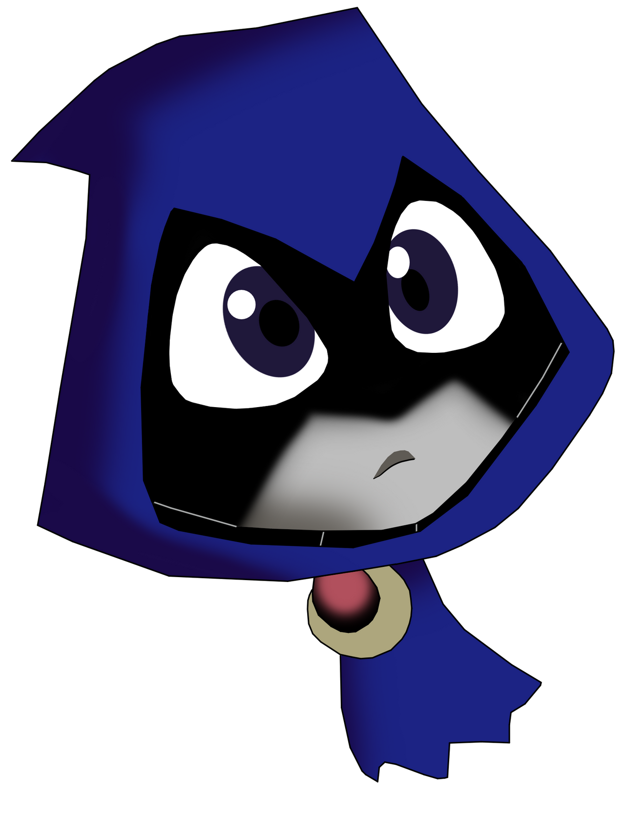 Chibi Raver Chibi Raven Confused... by CaptainEdwardTeague on DeviantArt