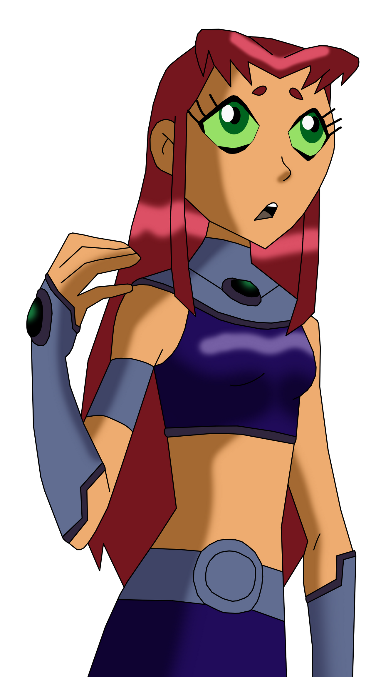 First Star Fire Starfire What hit us guys by CaptainEdwardTeague on DeviantArt