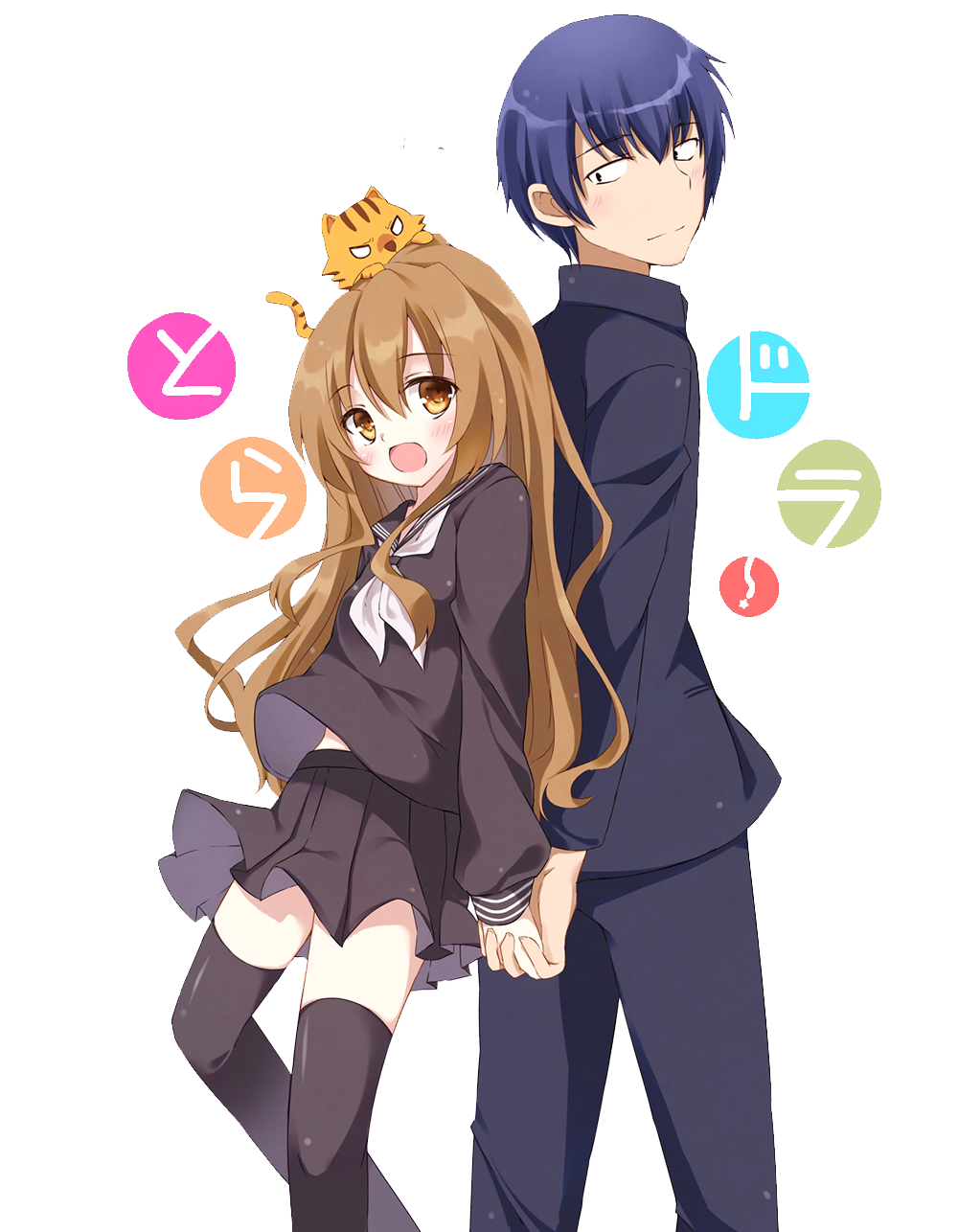 Toradora] Taiga and Ryuuji Render by dracumarcy567 on DeviantArt