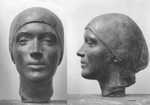 Olga portrait by sculptor-sveshnikov