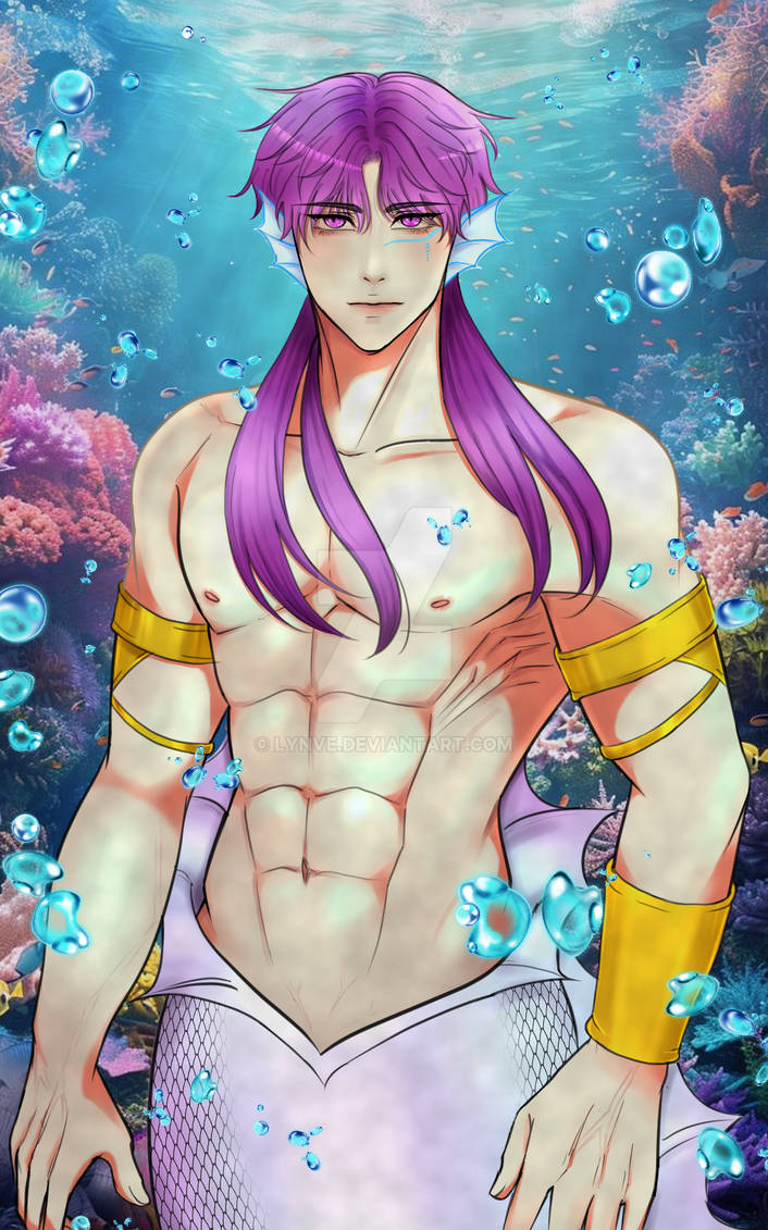 Merman Form Rafayel Merman Form by Lynve on DeviantArt
