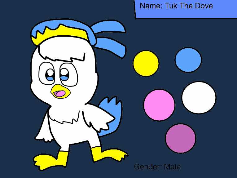 About My Oc: Tuk The Dove 8/9/22