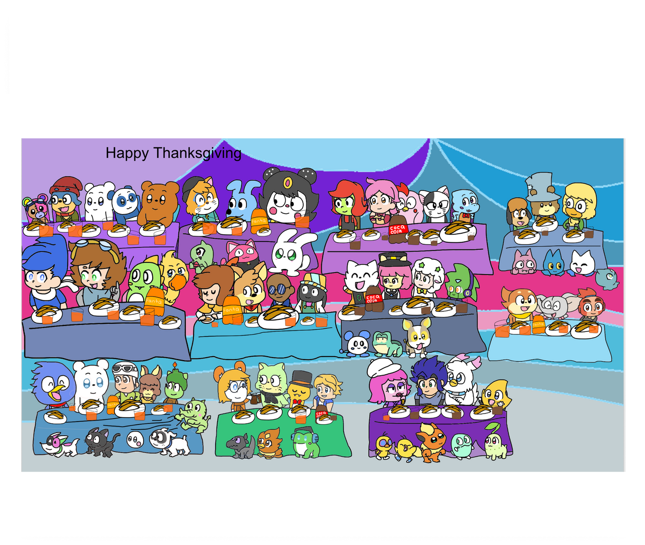 Maurooo Chan's Fanart: Thanksgiving 2024