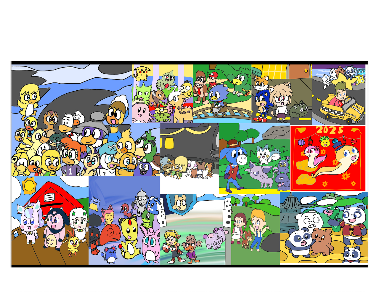 Maurooo Chan's Fanart Jan 2025