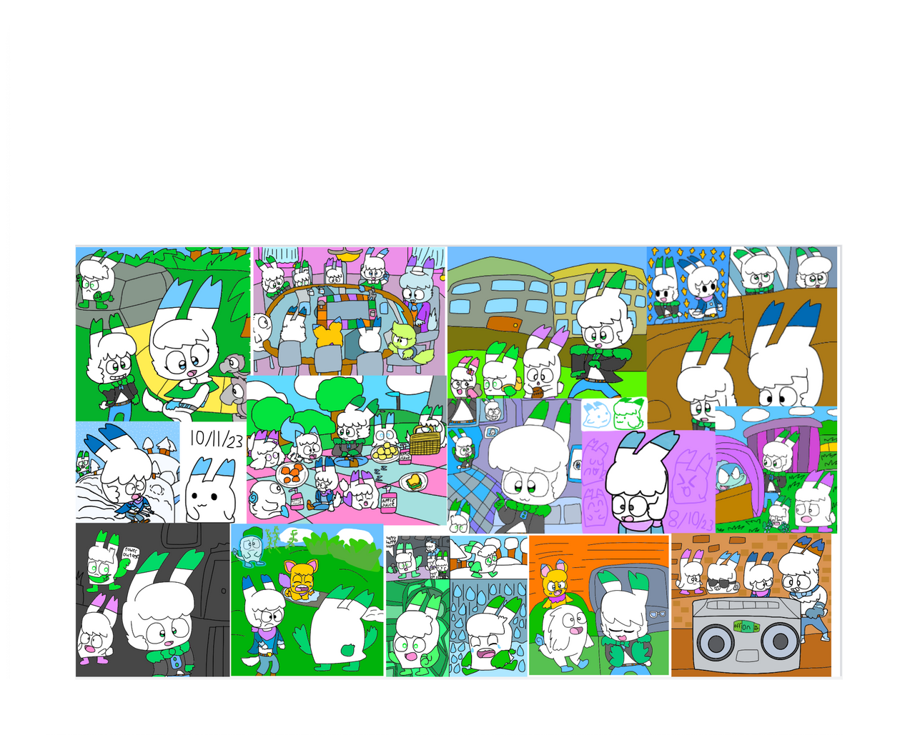 Flashback Jellom Jlime 2023 Fanarts but it's 2024