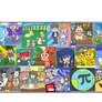 Maurooo Chan's Fanart: Early Spring 2025, Pi Day