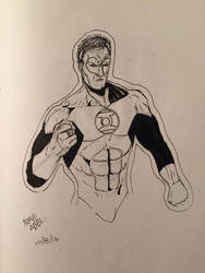 Green Lantern Hal Jordan(Inked) 