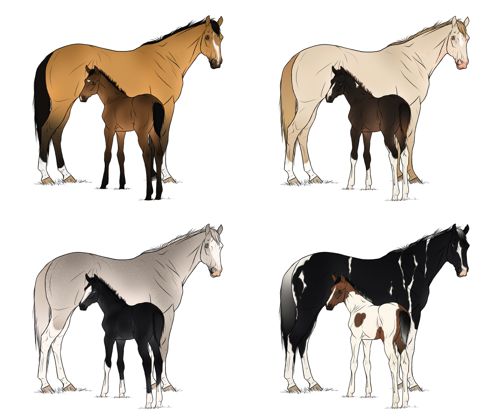 Lineage mare and foal batch - CLOSED