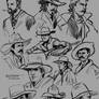 Cowboy sketches 1