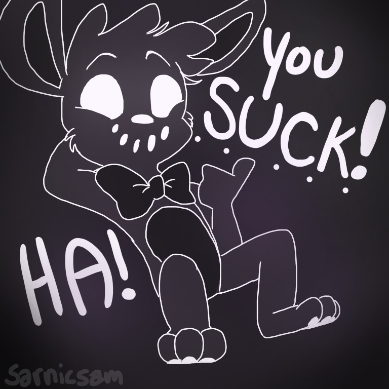 Words of Encouragement from Shadow Bonnie