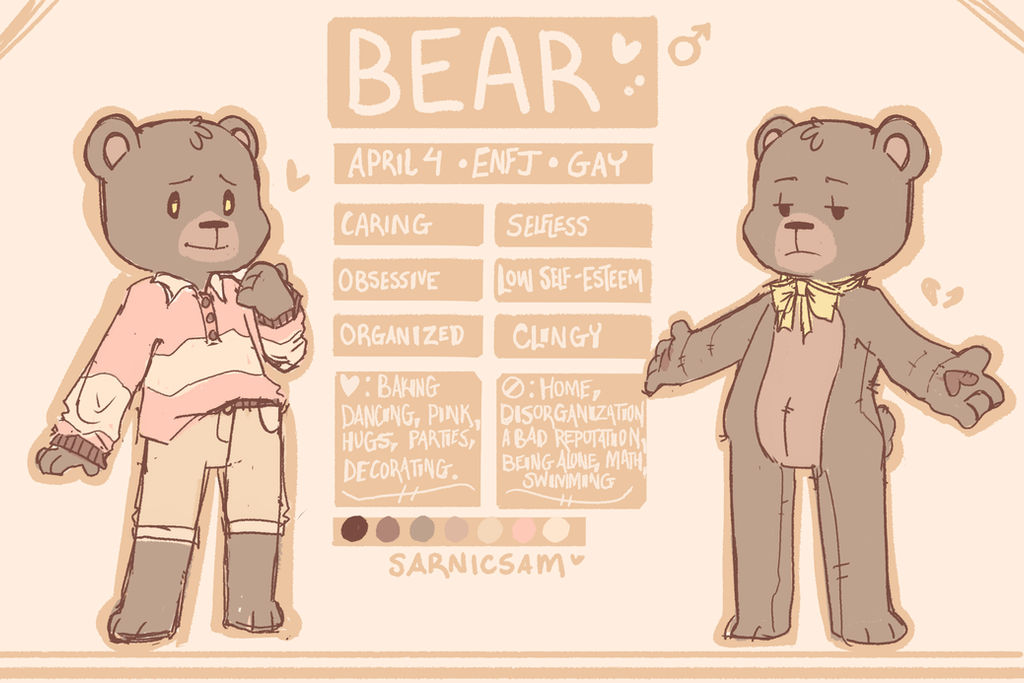 Bear Hand Reference Bear Reference Sheet 2019 by sarnicsam on DeviantArt
