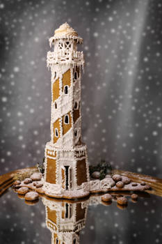 Gingerbread lighthouse