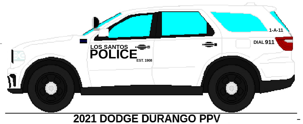 2021 Dodge Durango Police LSPD by VehicleModGuy on DeviantArt