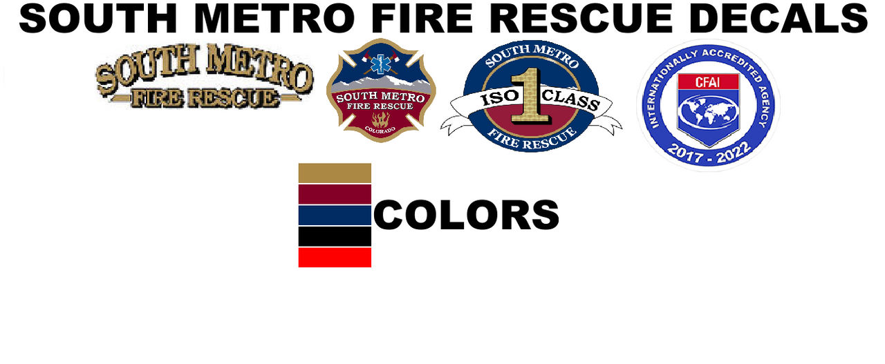 South Metro Fire Rescue Decals by VehicleModGuy on DeviantArt
