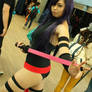 Lexy in Psylocke cosplay at Fanime 2013