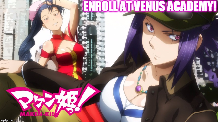 Maken-Ki! Demitra And Yang Enroll Ad