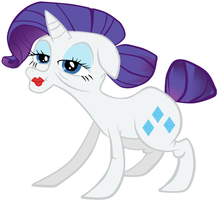 Elderly Rarity by IroppoiIchigo on DeviantArt