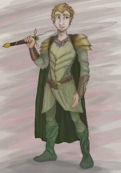 My husband...the elven warrior