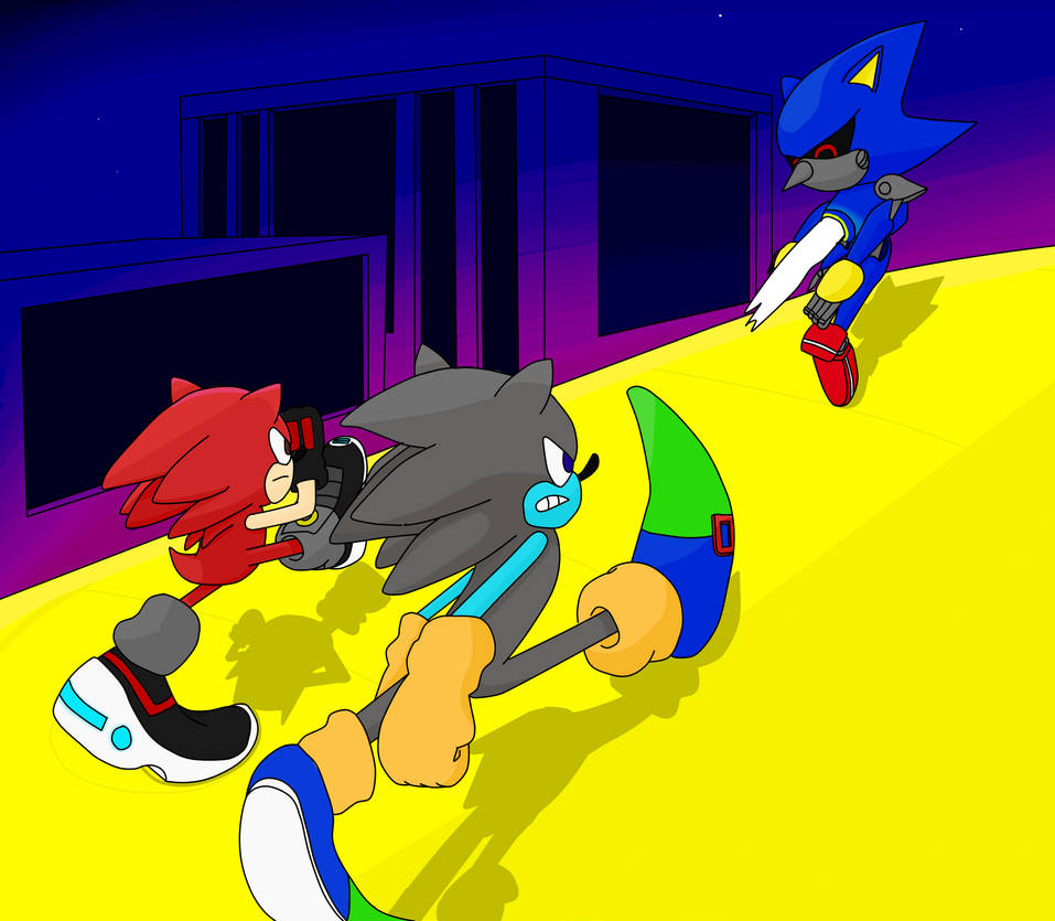 Jackob Deviantart Jackob y Three vs Metal Sonic (old) by ThreeZzor on DeviantArt