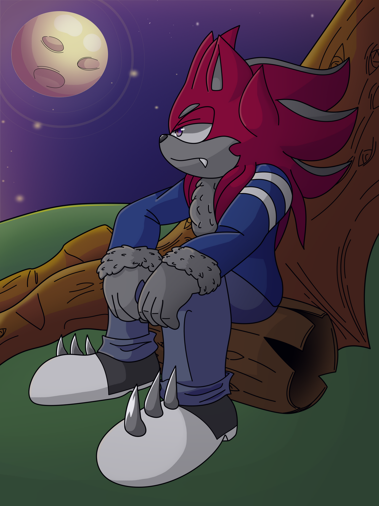 Lobo Solitario AUUUUUUUUUUU-Aegon Werehog