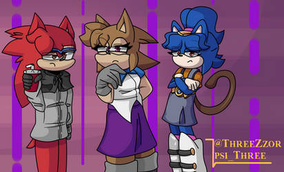 Sure...? - Three, Csiy, and Tracy