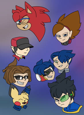 All ThreeZzor Protagonist OCs