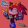 Zero The Hedgehog - COMISSION