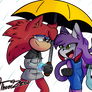 Three and Leaf Rainin Day