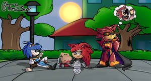 Nintenn, Three, y ThreeD en la plaza