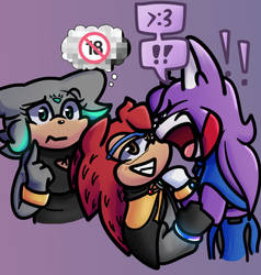 Leaf Three and Skye Be Like