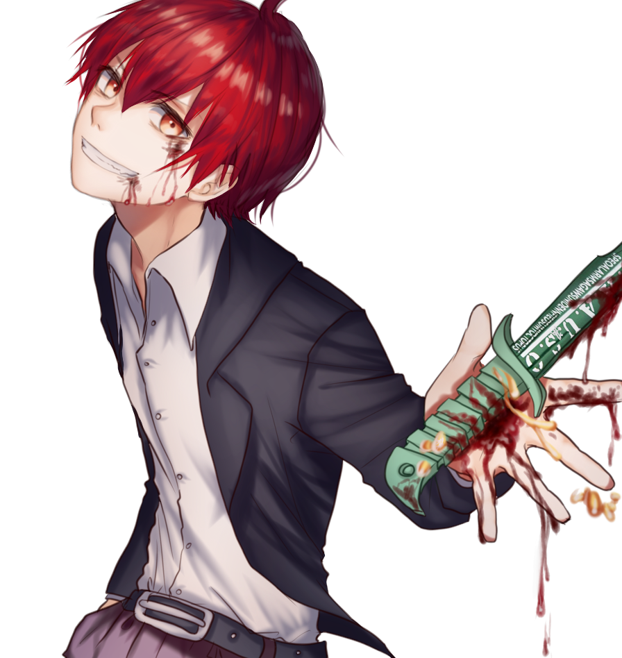 Karma Akabane Fanart Gun.