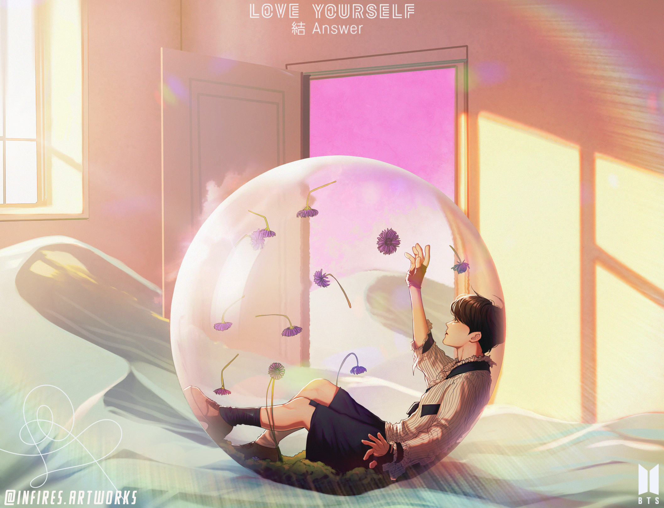 J Hope Bts Ly Answer Concept Photo E Ver By Iku Aldena On Deviantart