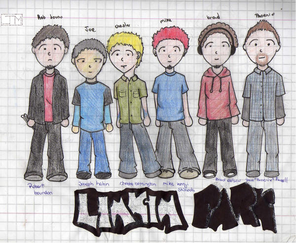Linkin Park cartoon... by folnindi-JxK on DeviantArt