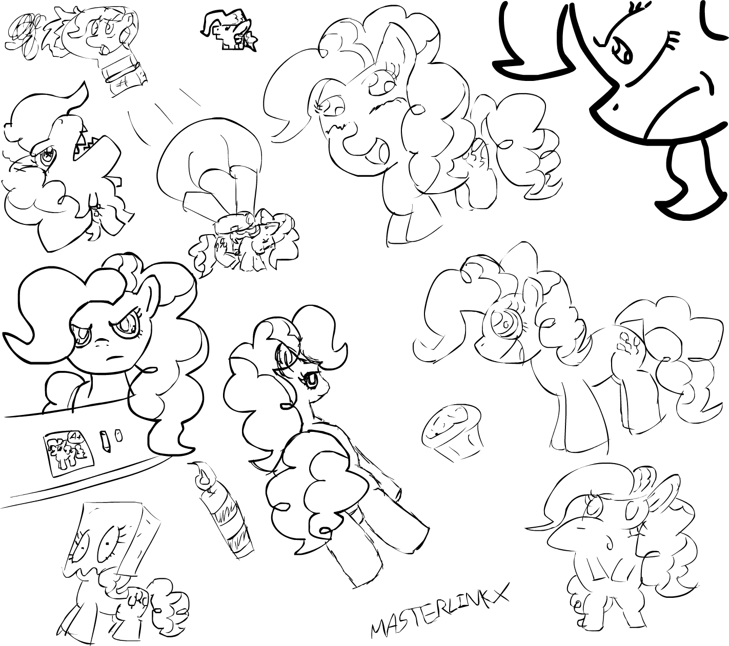 Wall of Pinkie Pie