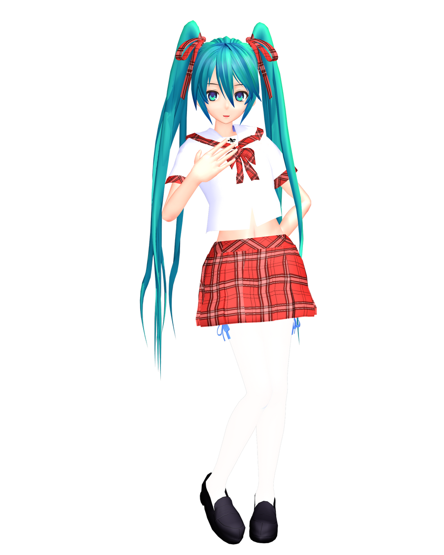 MMD - NJXA2 School Miku