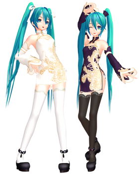 MMD - Njxa2 Chinese Miku3