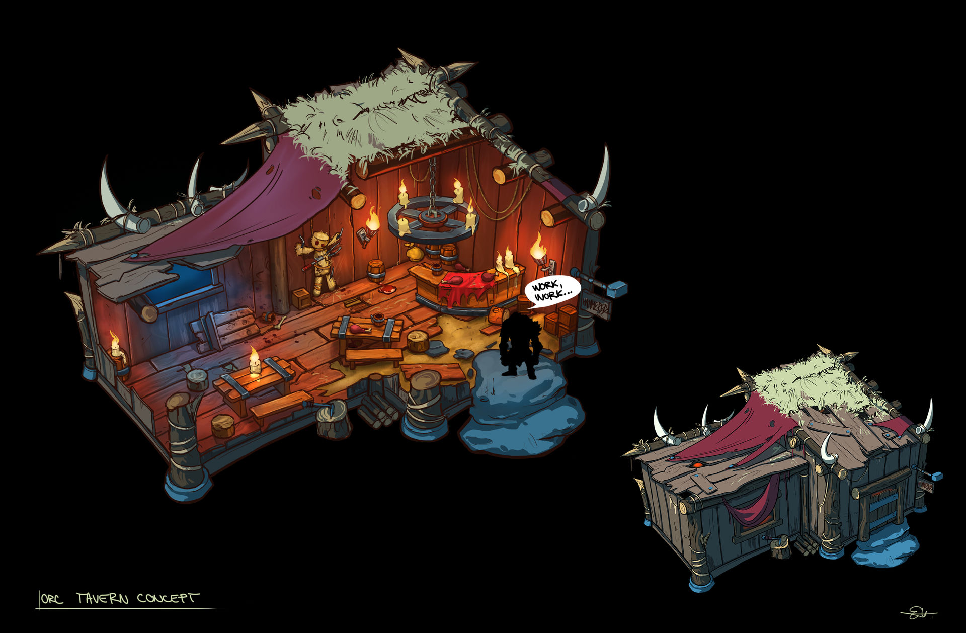 Orc Tavern Concept By TheRiki On DeviantArt orc-tavern-concept-by-theriki-on-deviantart