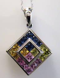 Multi-color sapphires