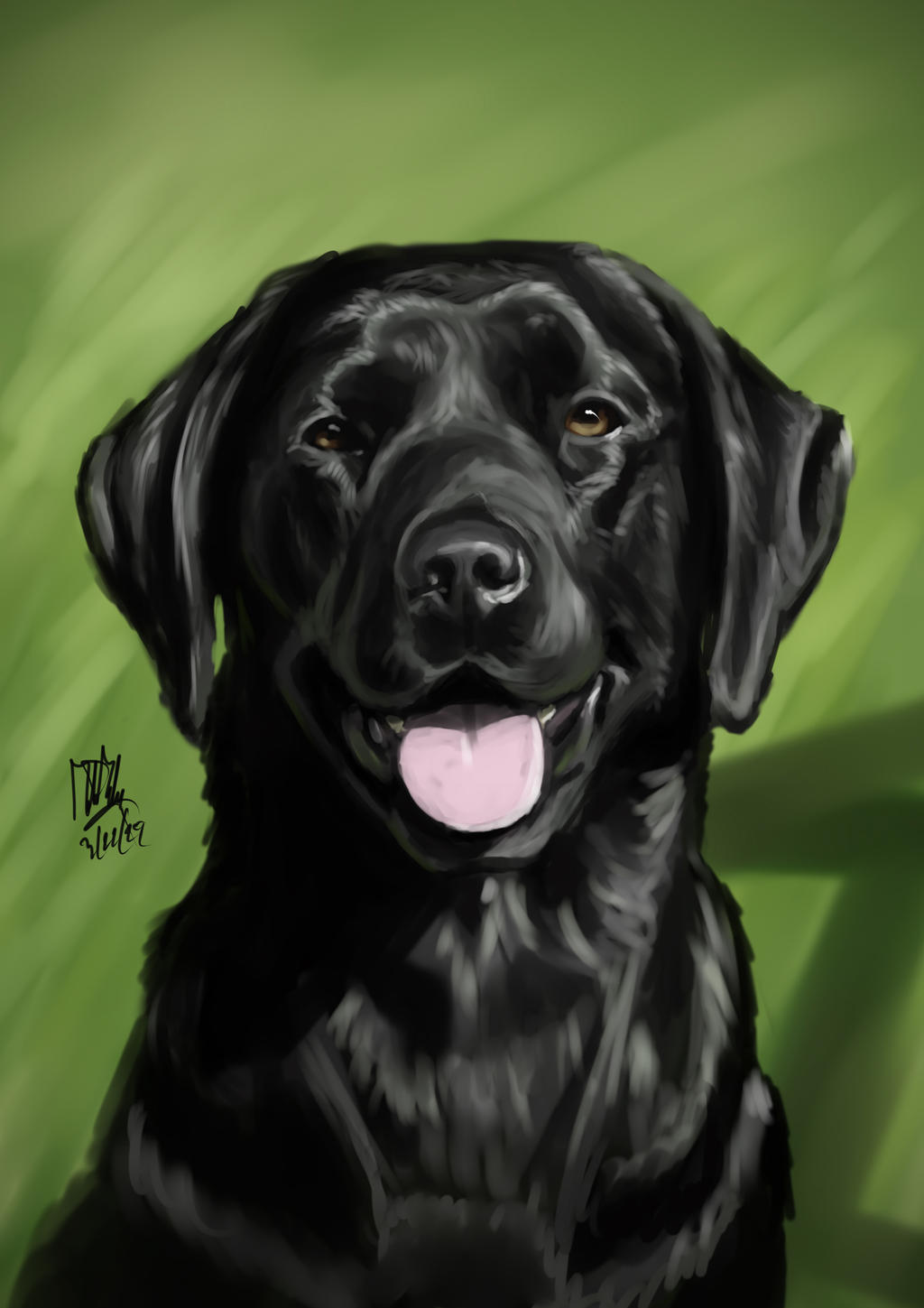 Labrador by matsmoebius on DeviantArt
