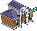 ACNL: Town Hall Isometric
