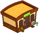 ACNL: The Roost Cafe Isometric by LilMissSunBear