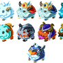 Legend of the Poro King Pixel Icons