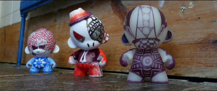 Custom Munny + Foomi Family