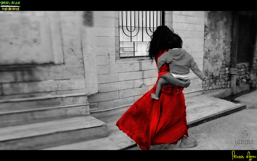 Childhood Burden by Janjua