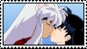 InuYasha and Kagome Stamp