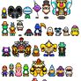 A Koopa's Tail: Various Character Sprites